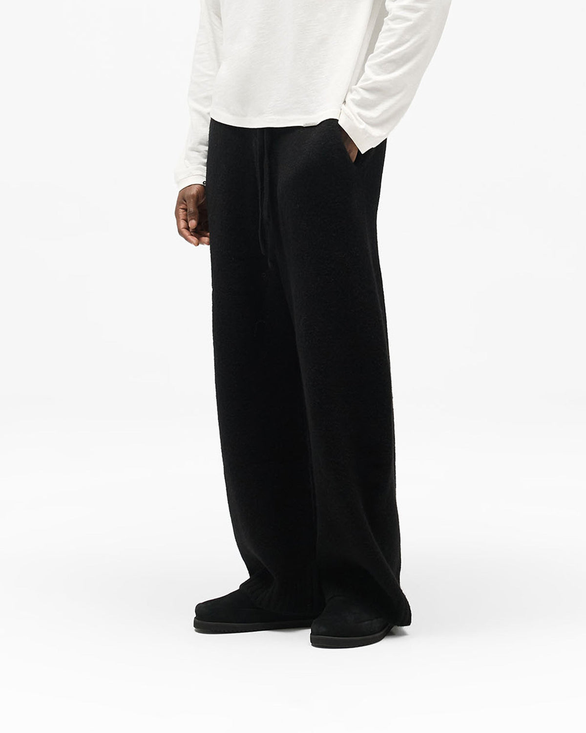 REPRESENT Ramone Knit Sweatpant - Jet Black