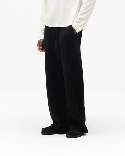 REPRESENT Ramone Knit Sweatpant - Jet Black