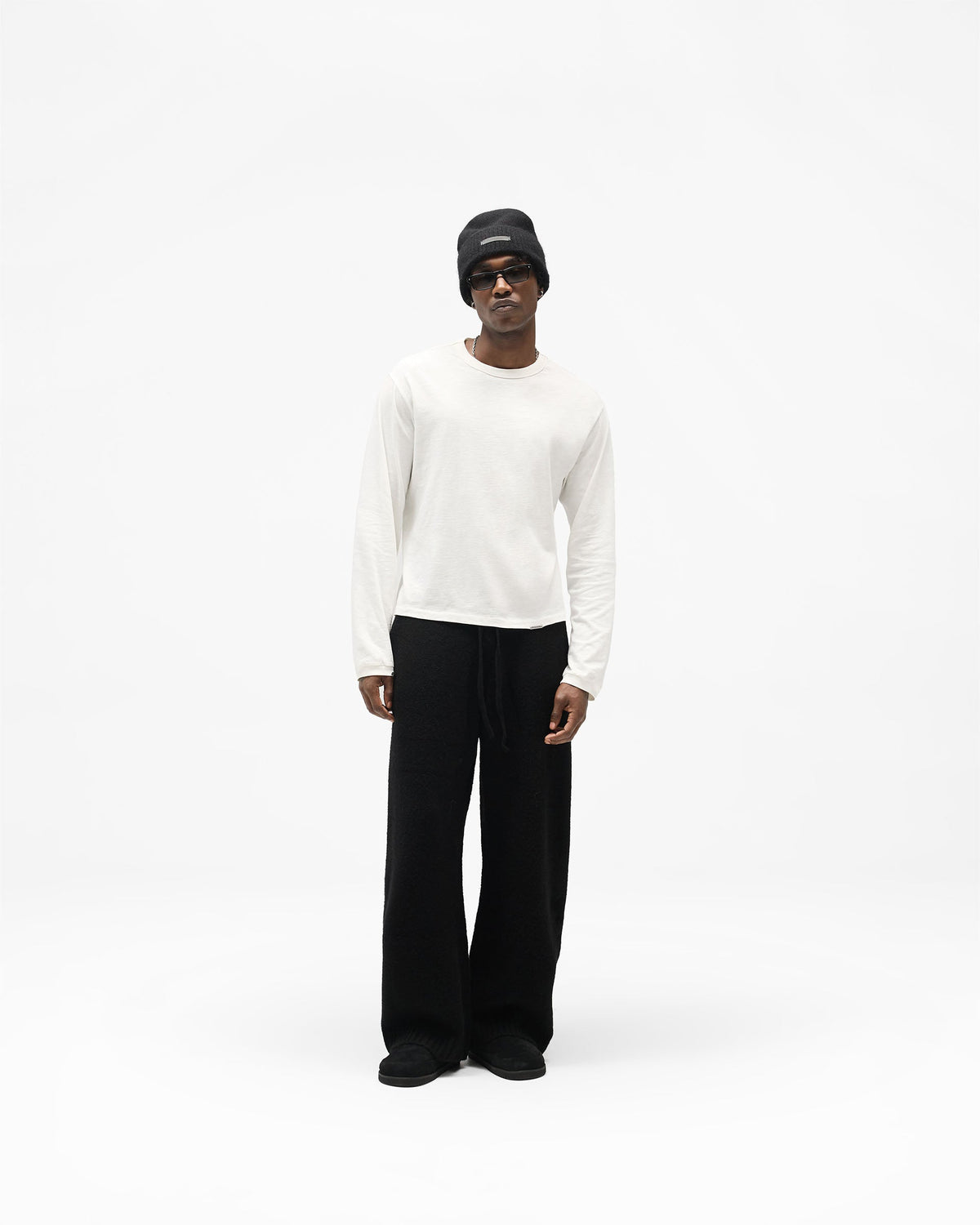 REPRESENT Ramone Knit Sweatpant - Jet Black