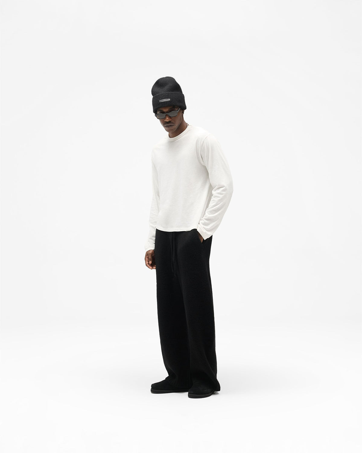 REPRESENT Ramone Knit Sweatpant - Jet Black