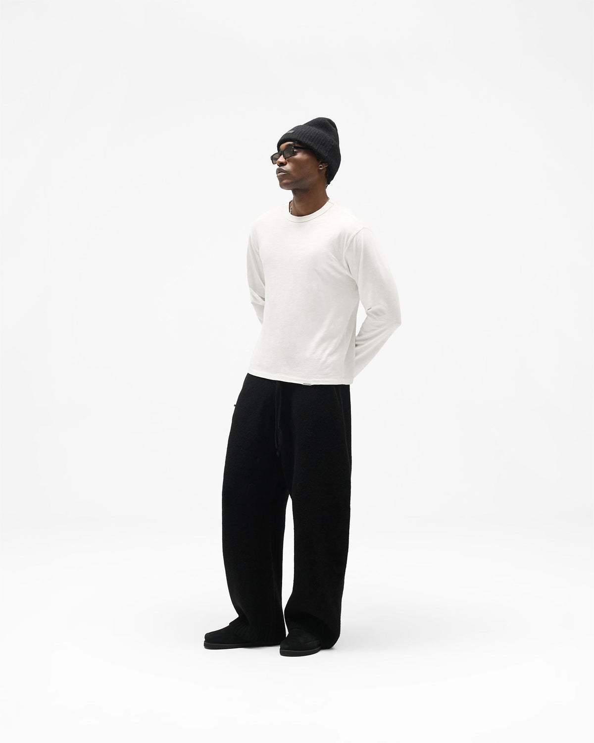 REPRESENT Ramone Knit Sweatpant - Jet Black