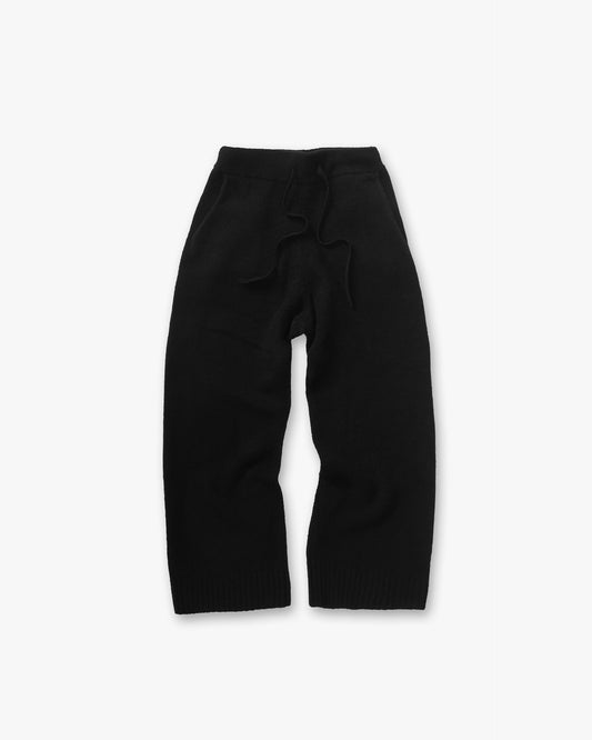 REPRESENT Ramone Knit Sweatpant - Jet Black