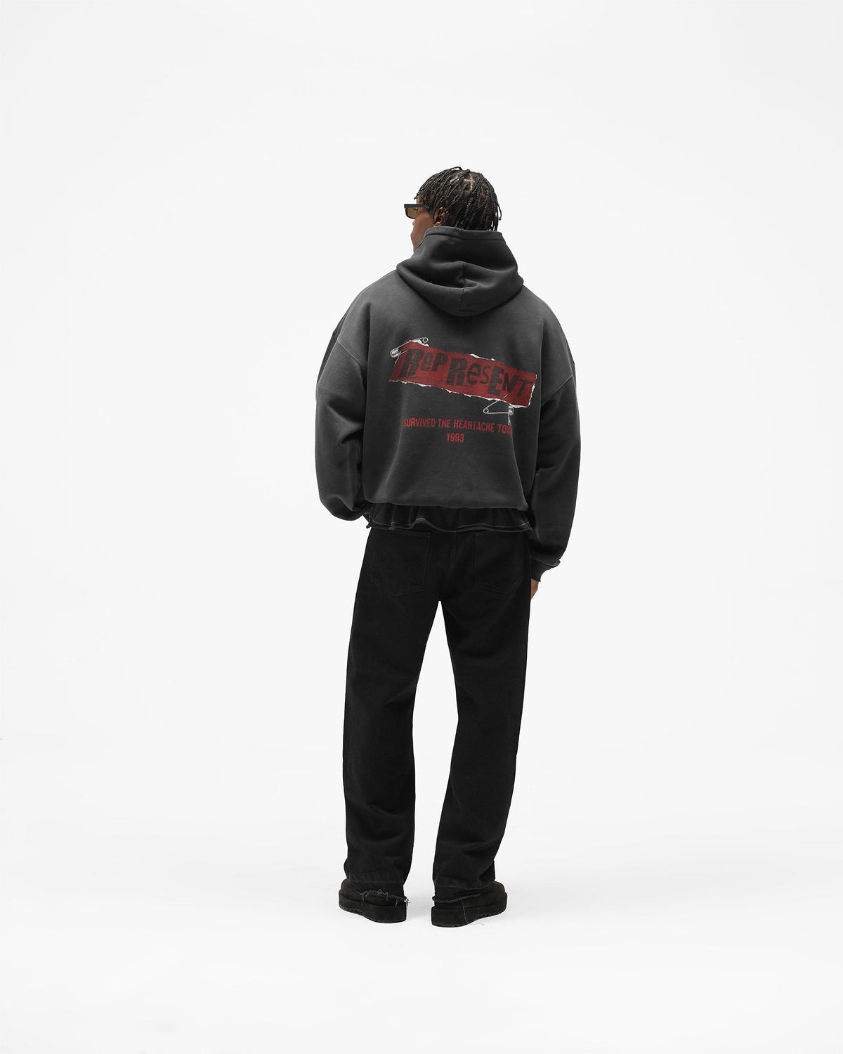 REPRESENT Ransom Hoodie - Vintage Black