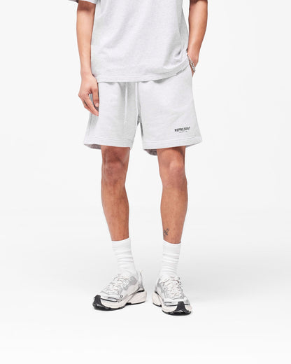 REPRESENT Represent Owners Club Shorts - Ash Grey Marl