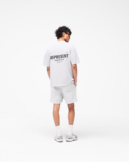 REPRESENT Represent Owners Club Shorts - Ash Grey Marl