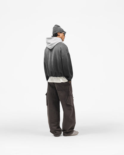 REPRESENT Represent Owners Club Contrast Hoodie - Weathered Black