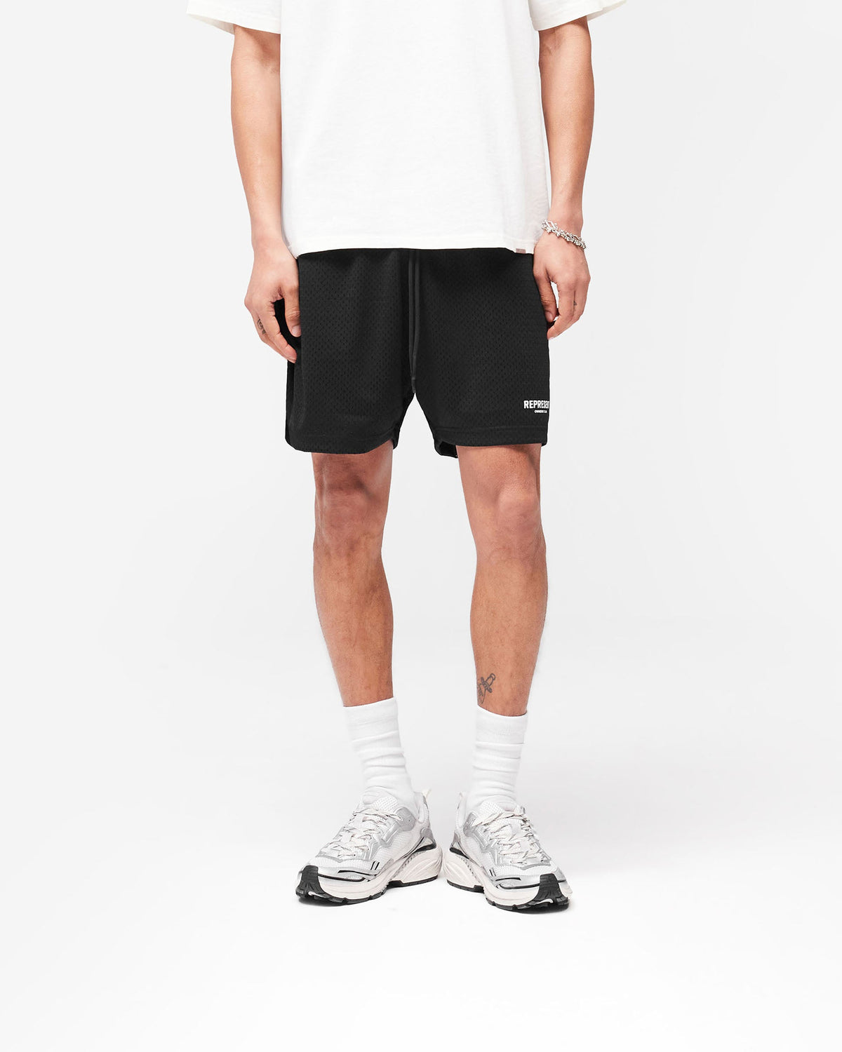 REPRESENT Represent Owners Club Mesh Shorts - Black