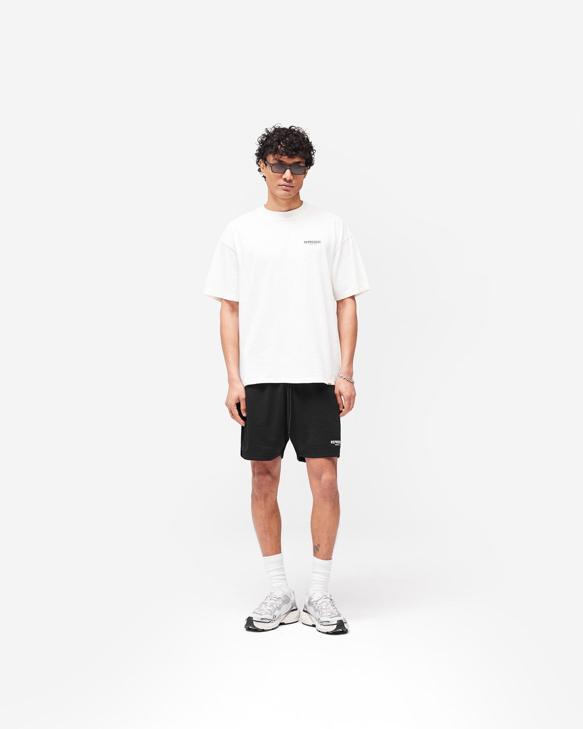 REPRESENT Represent Owners Club Mesh Shorts - Black