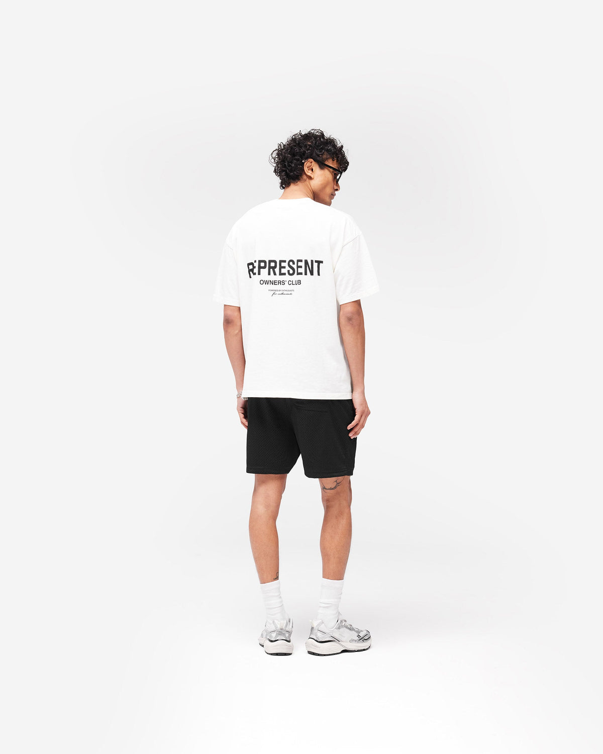 REPRESENT Represent Owners Club Mesh Shorts - Black