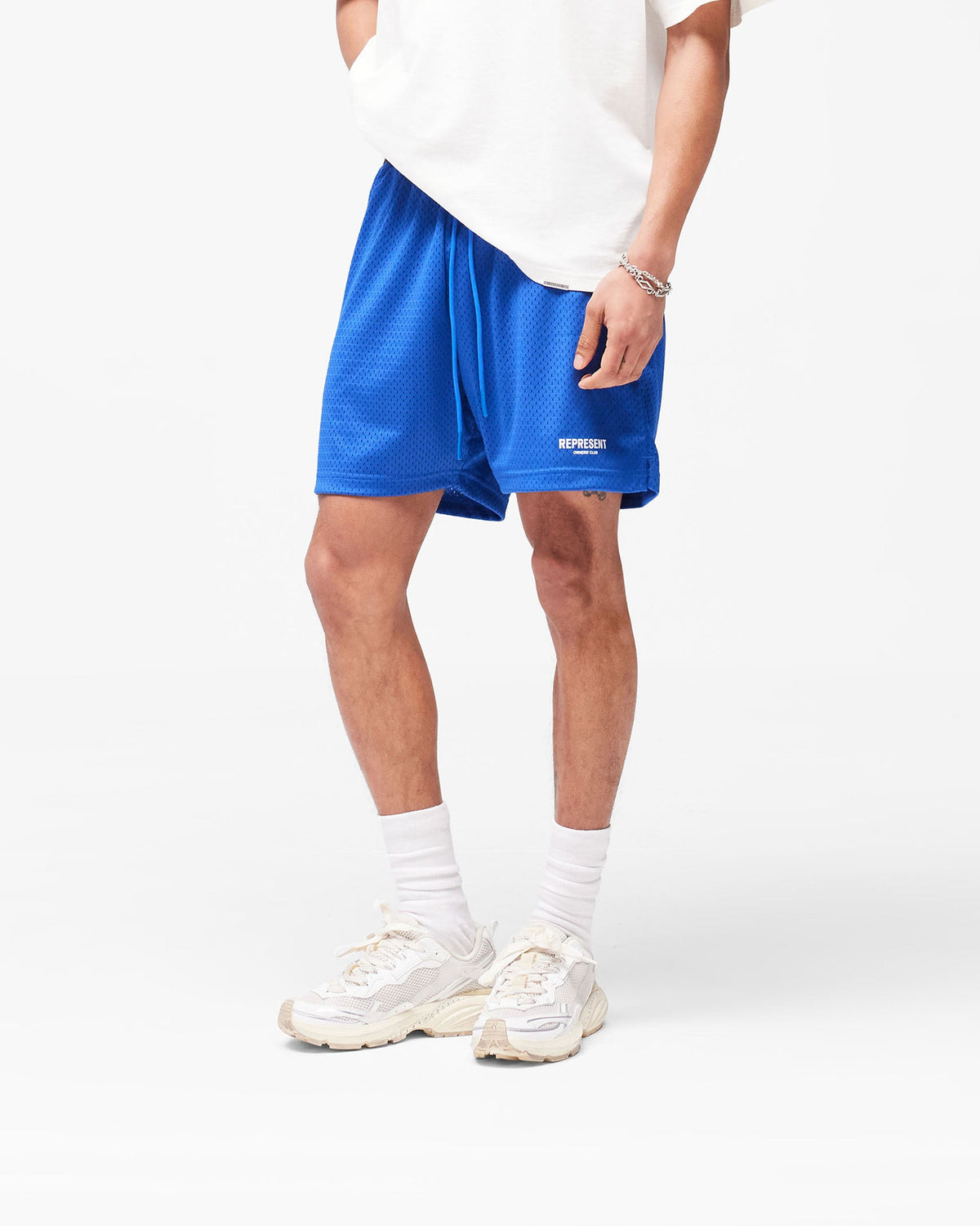 REPRESENT Represent Owners Club Mesh Shorts - Cobalt