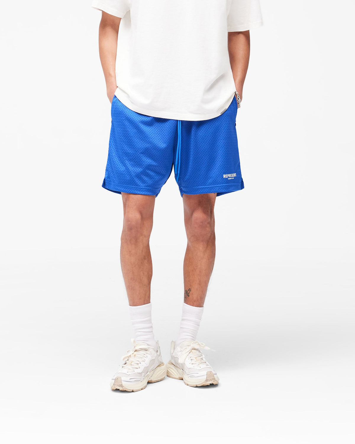 REPRESENT Represent Owners Club Mesh Shorts - Cobalt