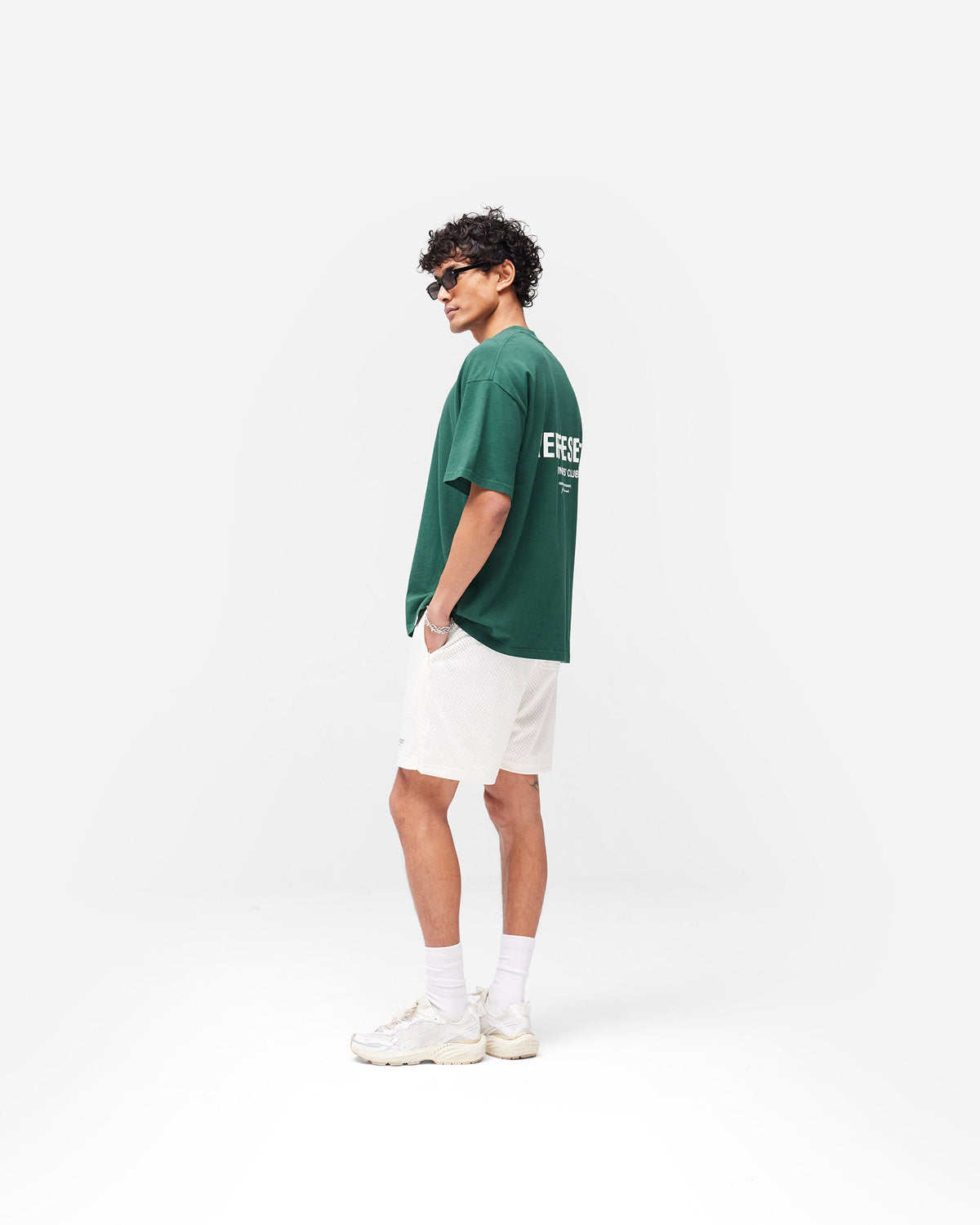 REPRESENT Represent Owners Club Mesh Shorts - Flat White