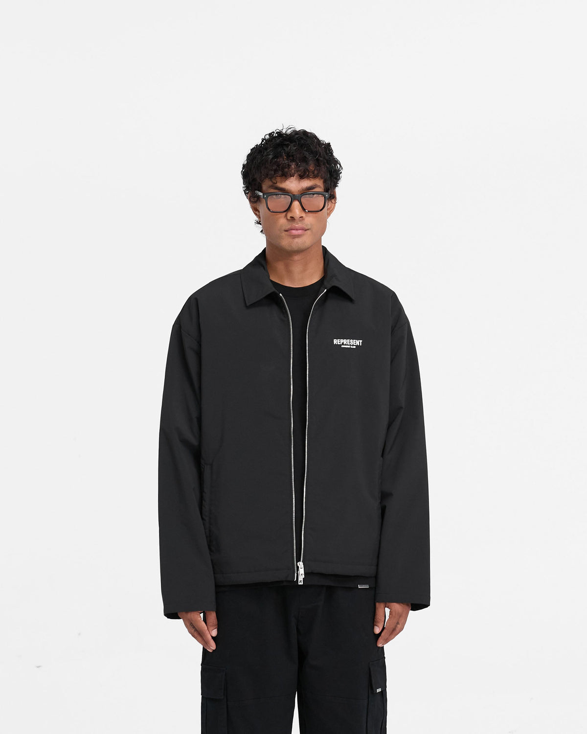 REPRESENT Represent Owners Club Coach Jacket - Black