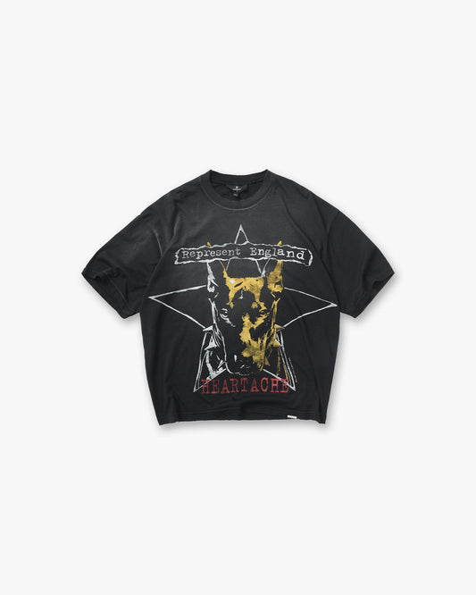 REPRESENT Riot T-Shirt - Washed Black
