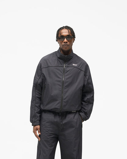 REPRESENT Riot Track Jacket - Navy Check
