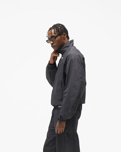 REPRESENT Riot Track Jacket - Navy Check