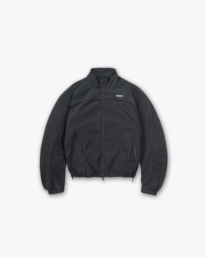 REPRESENT Riot Track Jacket - Navy Check