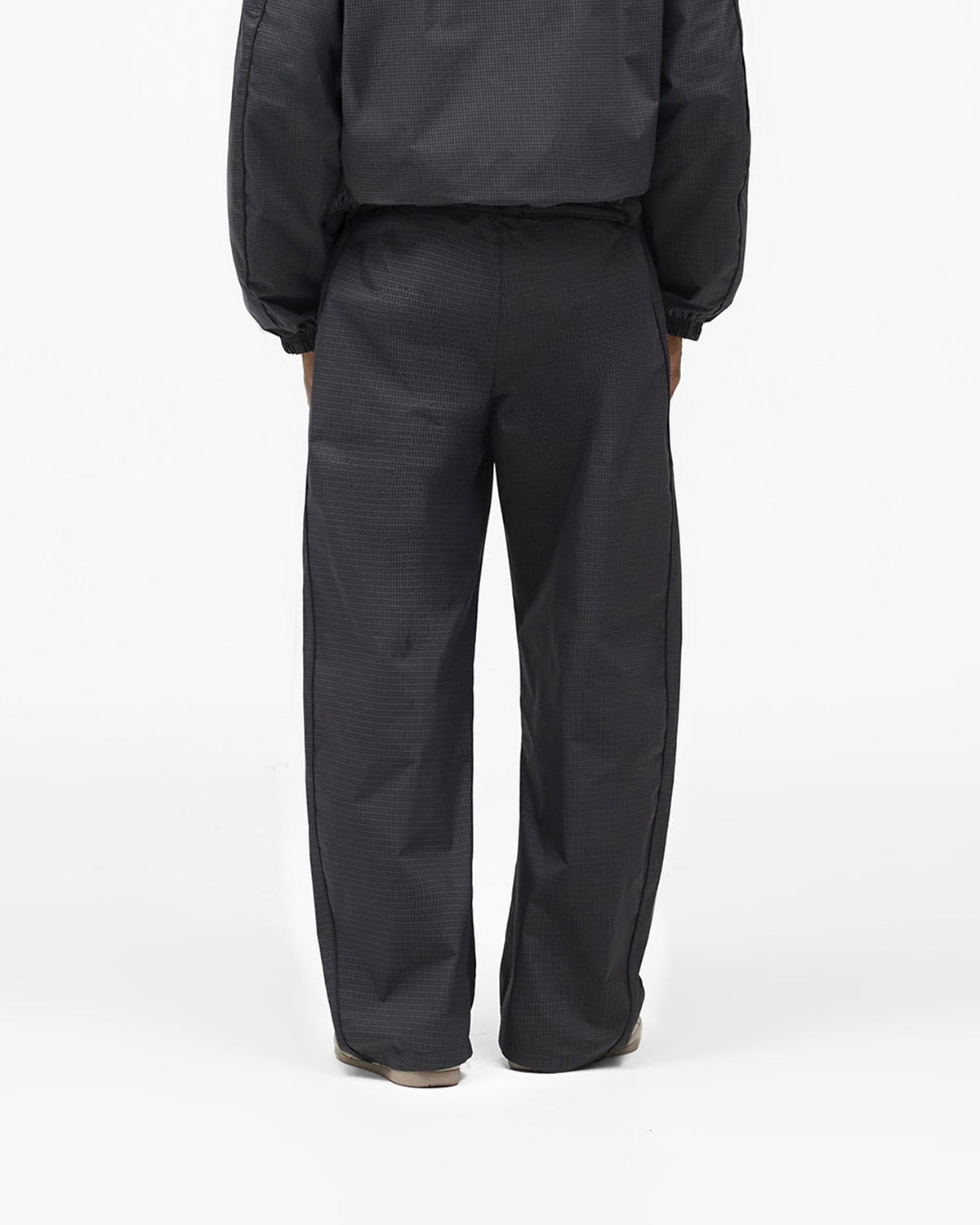 REPRESENT Riot Track Pant - Navy Check