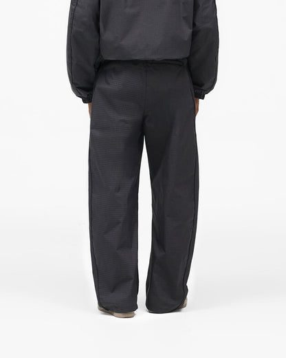 REPRESENT Riot Track Pant - Navy Check