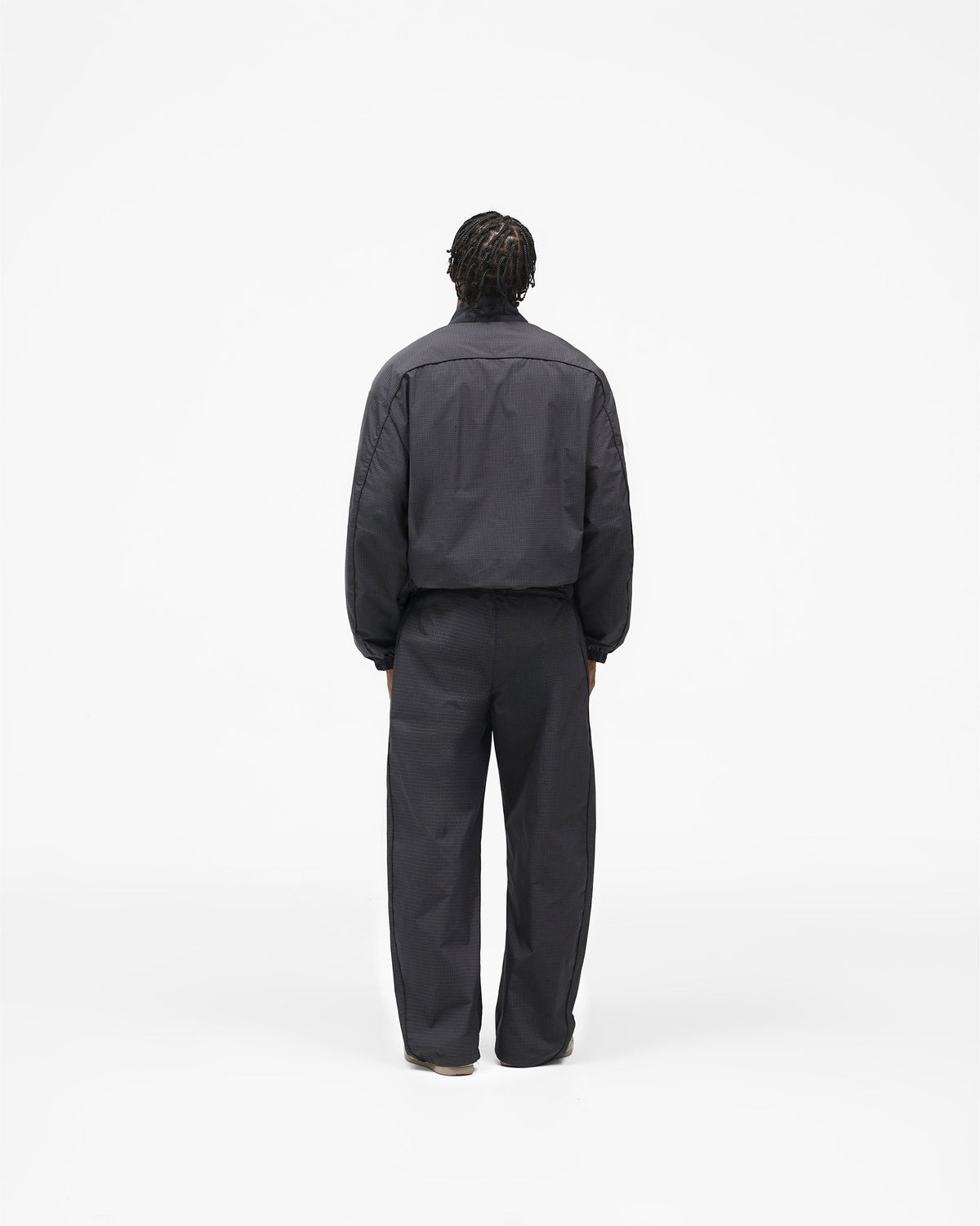 REPRESENT Riot Track Pant - Navy Check
