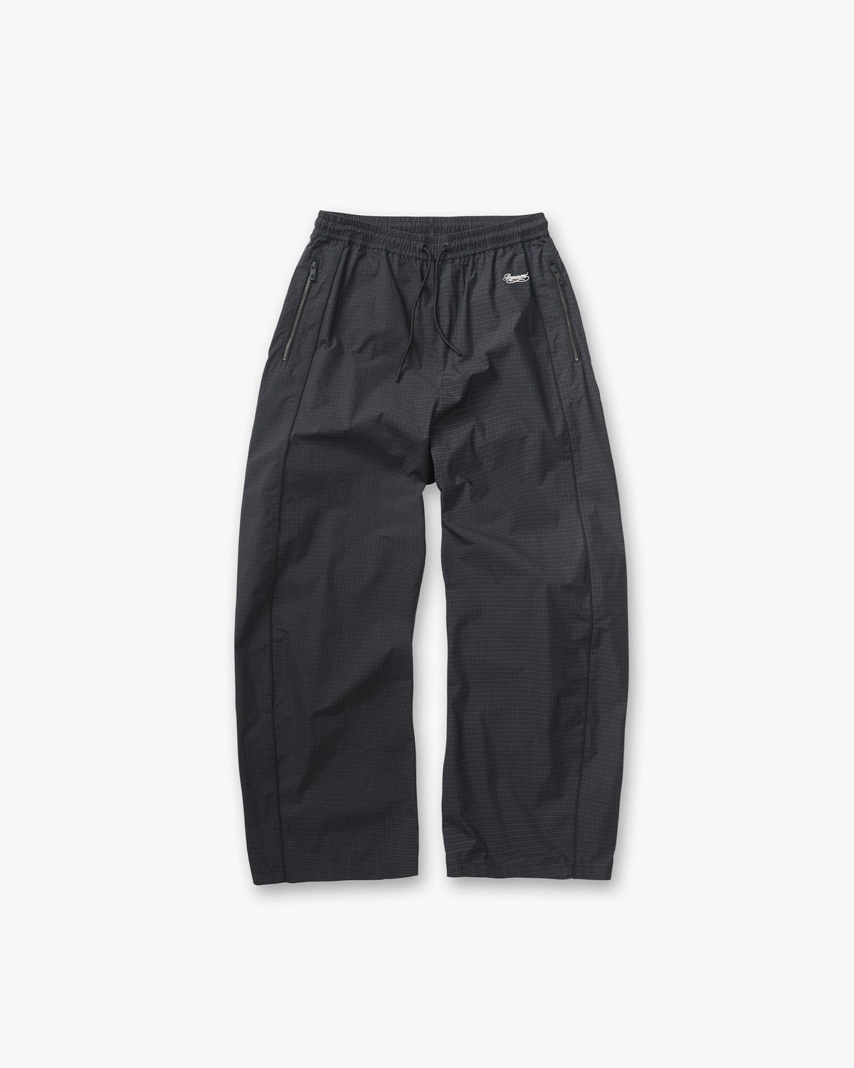 REPRESENT Riot Track Pant - Navy Check