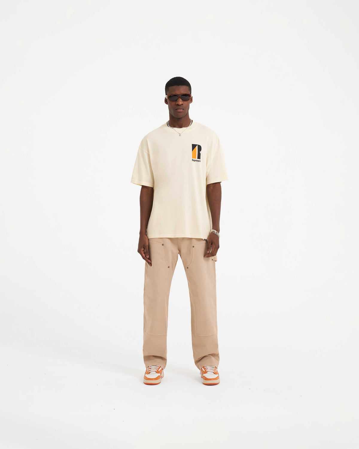 REPRESENT Decade Of Speed T-Shirt - Cream
