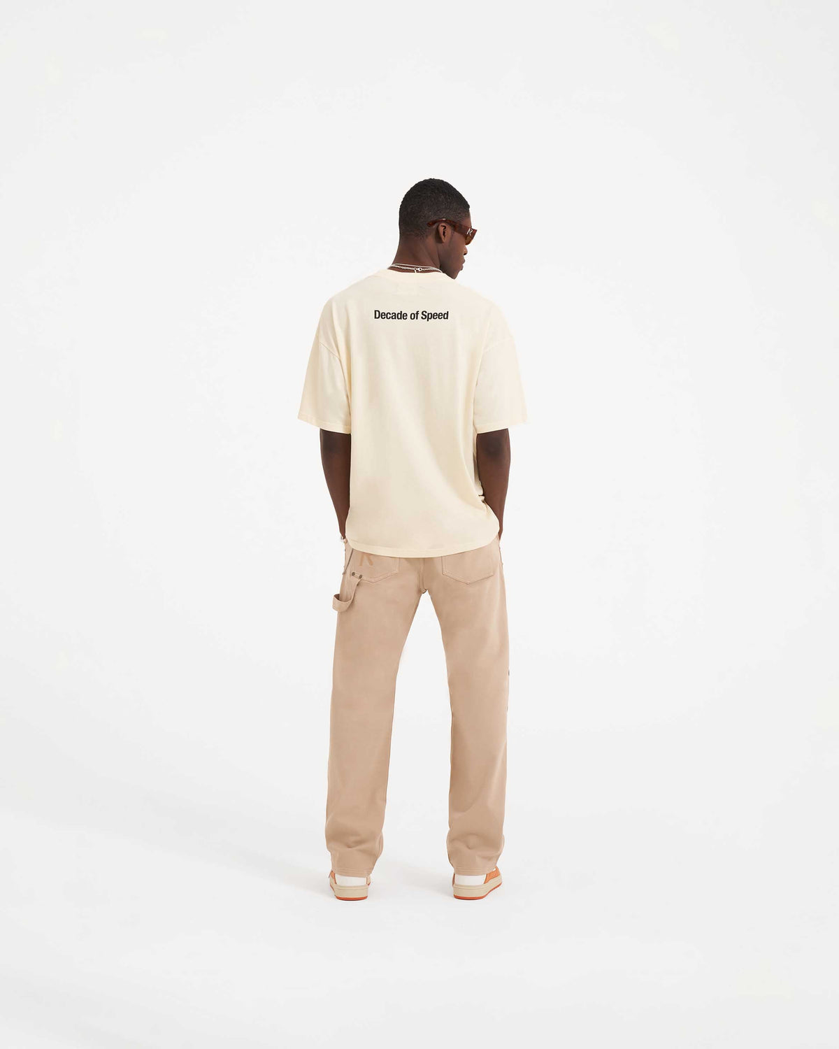 REPRESENT Decade Of Speed T-Shirt - Cream