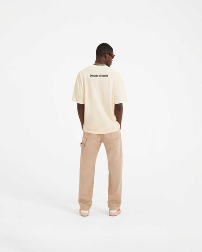 REPRESENT Decade Of Speed T-Shirt - Cream