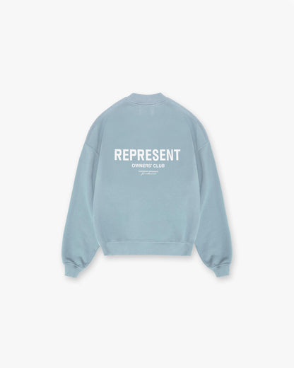 REPRESENT Represent Owners Club Sweater - Powder Blue