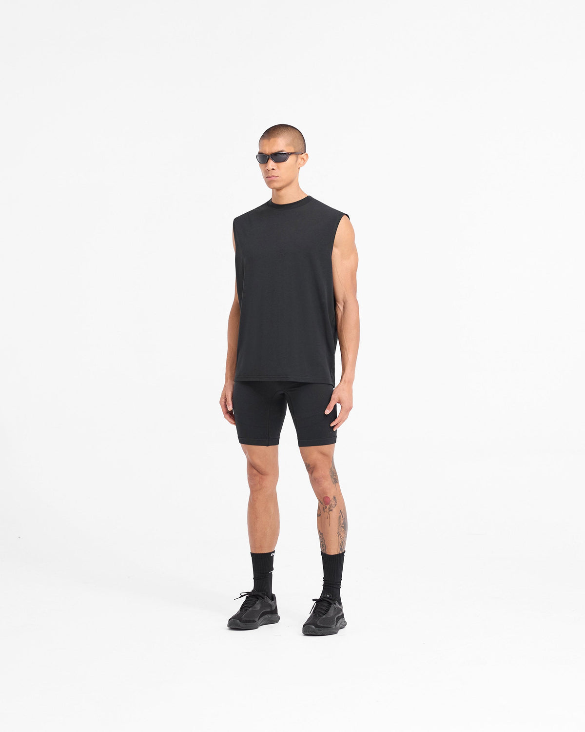 REPRESENT 247 DNA Oversized Tank - Jet Black