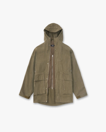 REPRESENT Outlander Parka - Olive Night