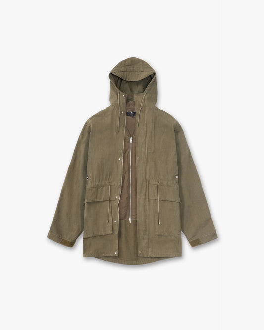 REPRESENT Outlander Parka - Olive Night