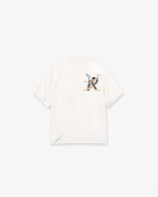 REPRESENT Storms In Heaven T-Shirt - Flat White