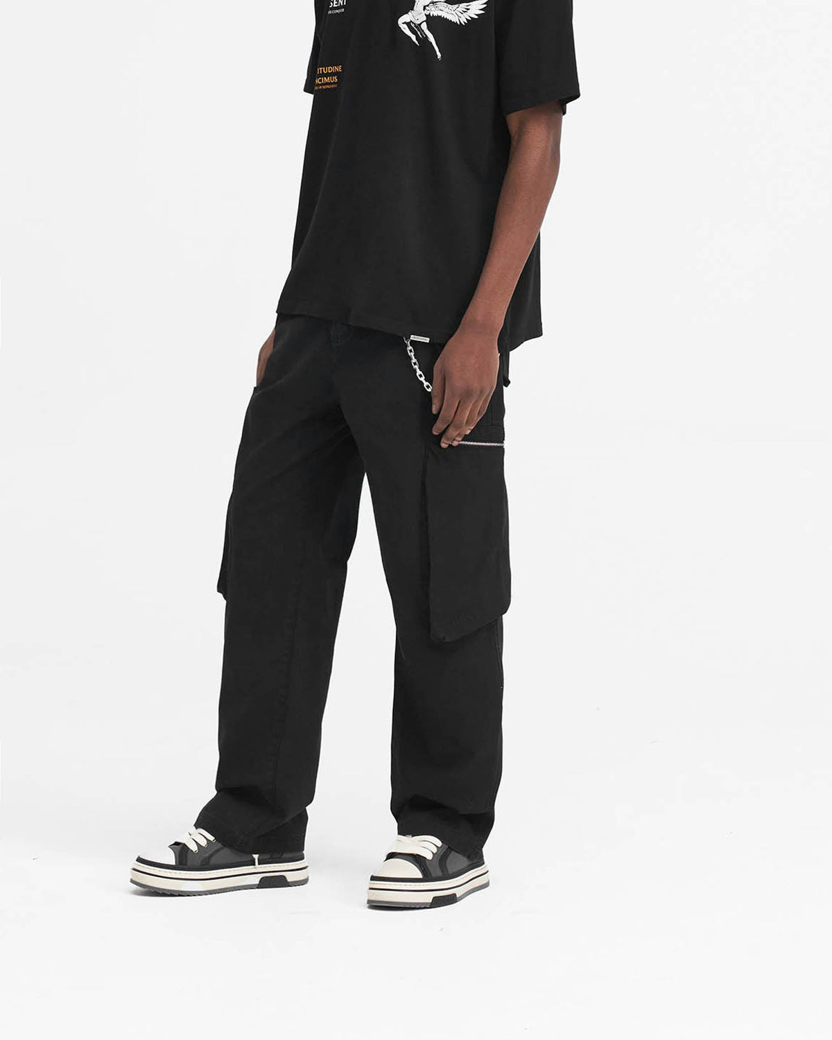 REPRESENT Workshop Pant - Black