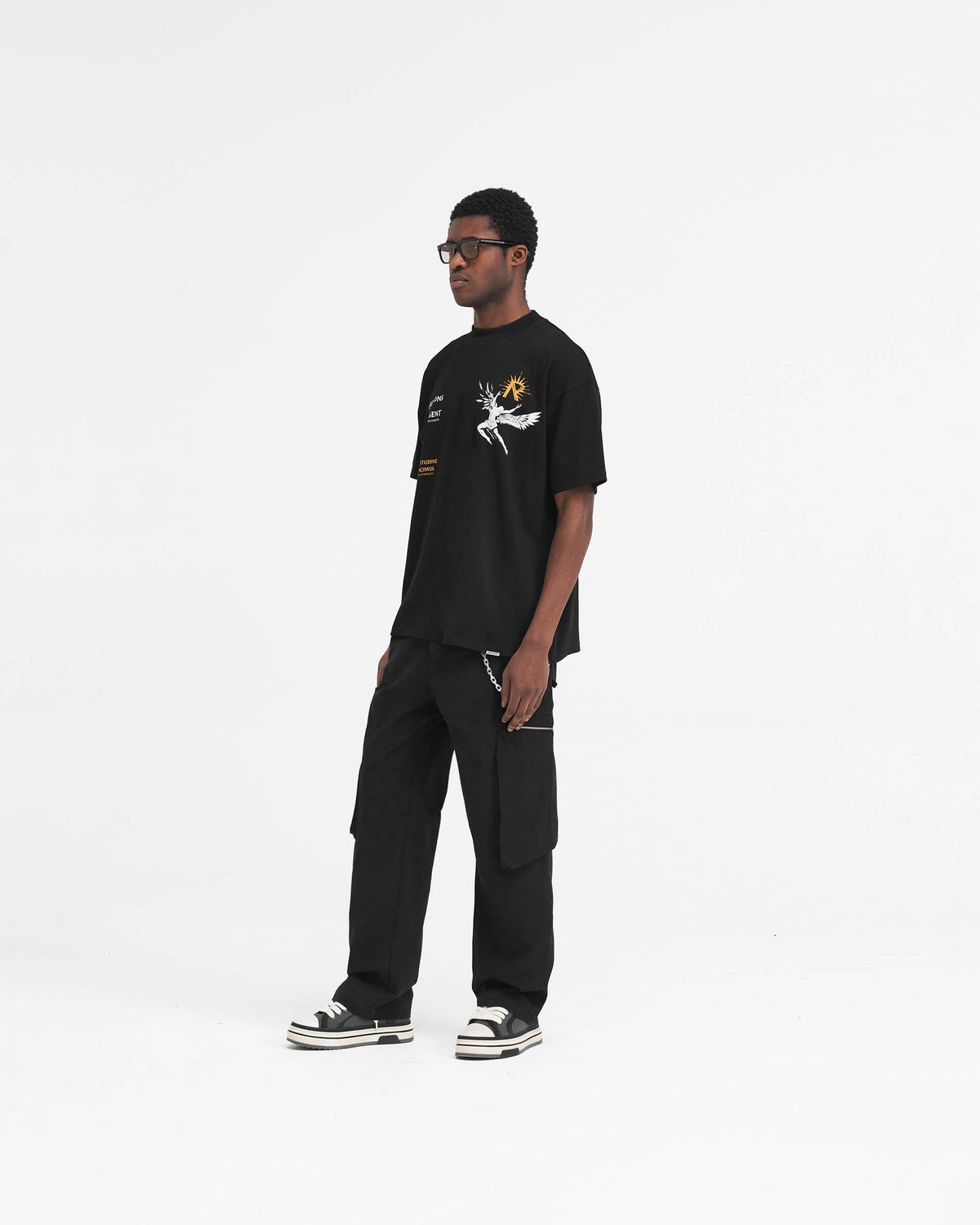 REPRESENT Workshop Pant - Black