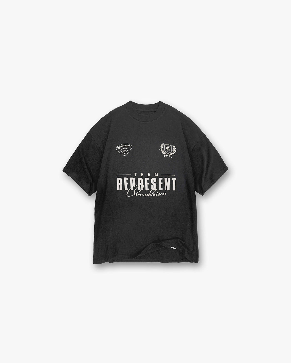 REPRESENT World Championship T-Shirt - Stained Black