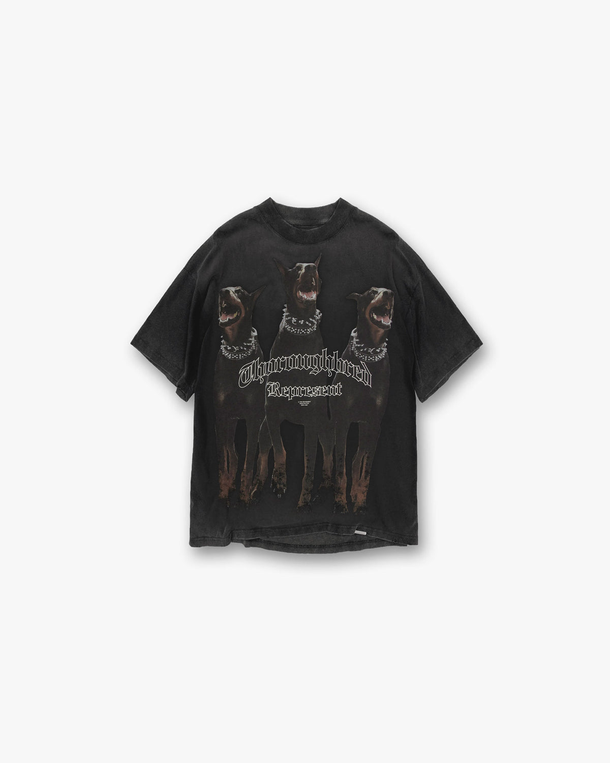 REPRESENT Thoroughbred T-Shirt - Vintage Black