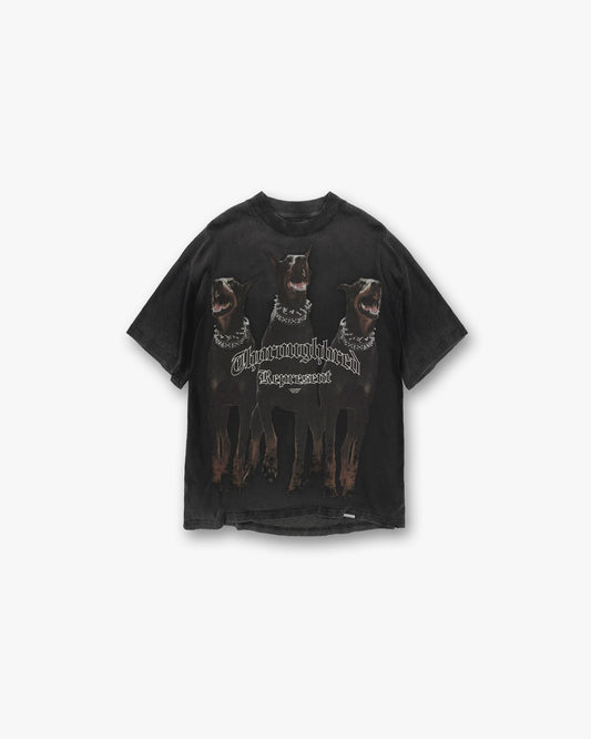 REPRESENT Thoroughbred T-Shirt - Vintage Black