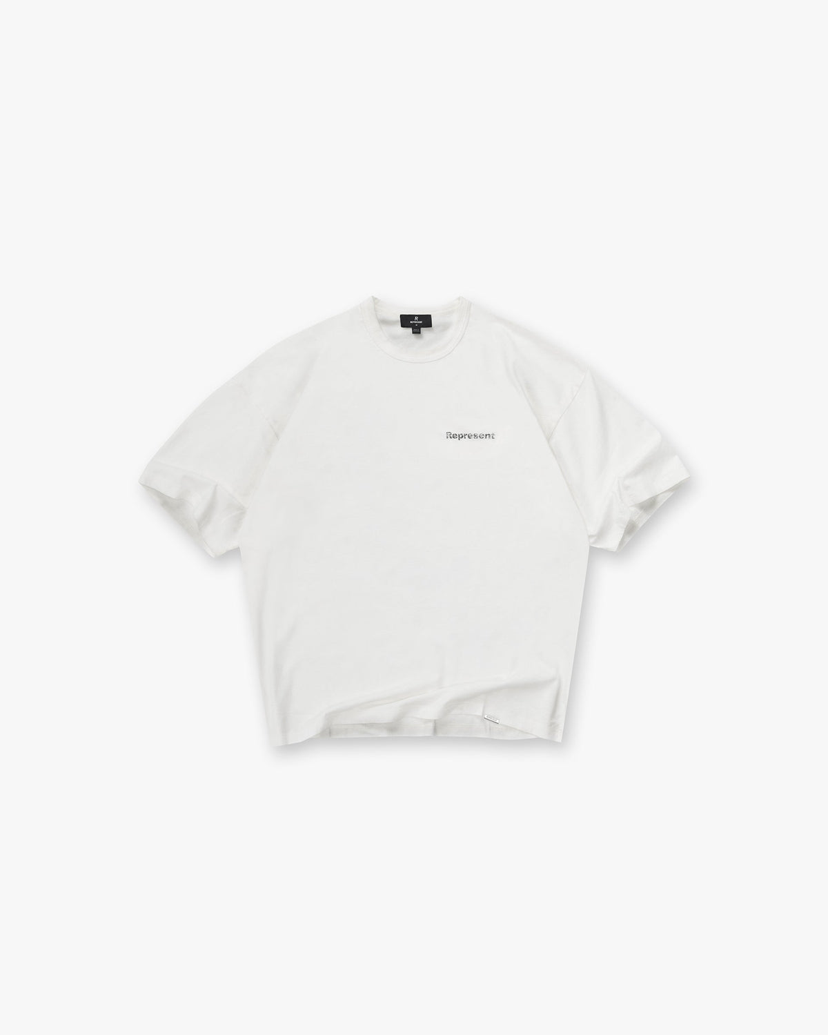 REPRESENT Lowercase Logo T-Shirt - Flat White