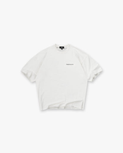 REPRESENT Lowercase Logo T-Shirt - Flat White