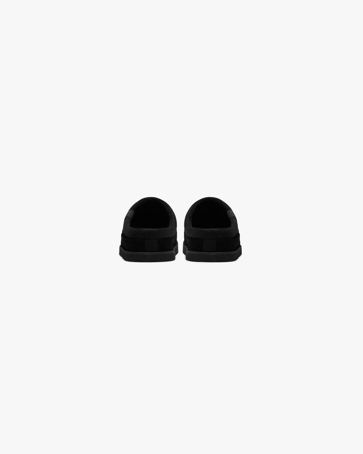 REPRESENT Summer Mule Suede - Jet Black