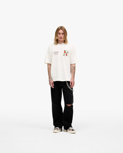 REPRESENT Represent X Guns N' Roses Tour T-Shirt - Flat White