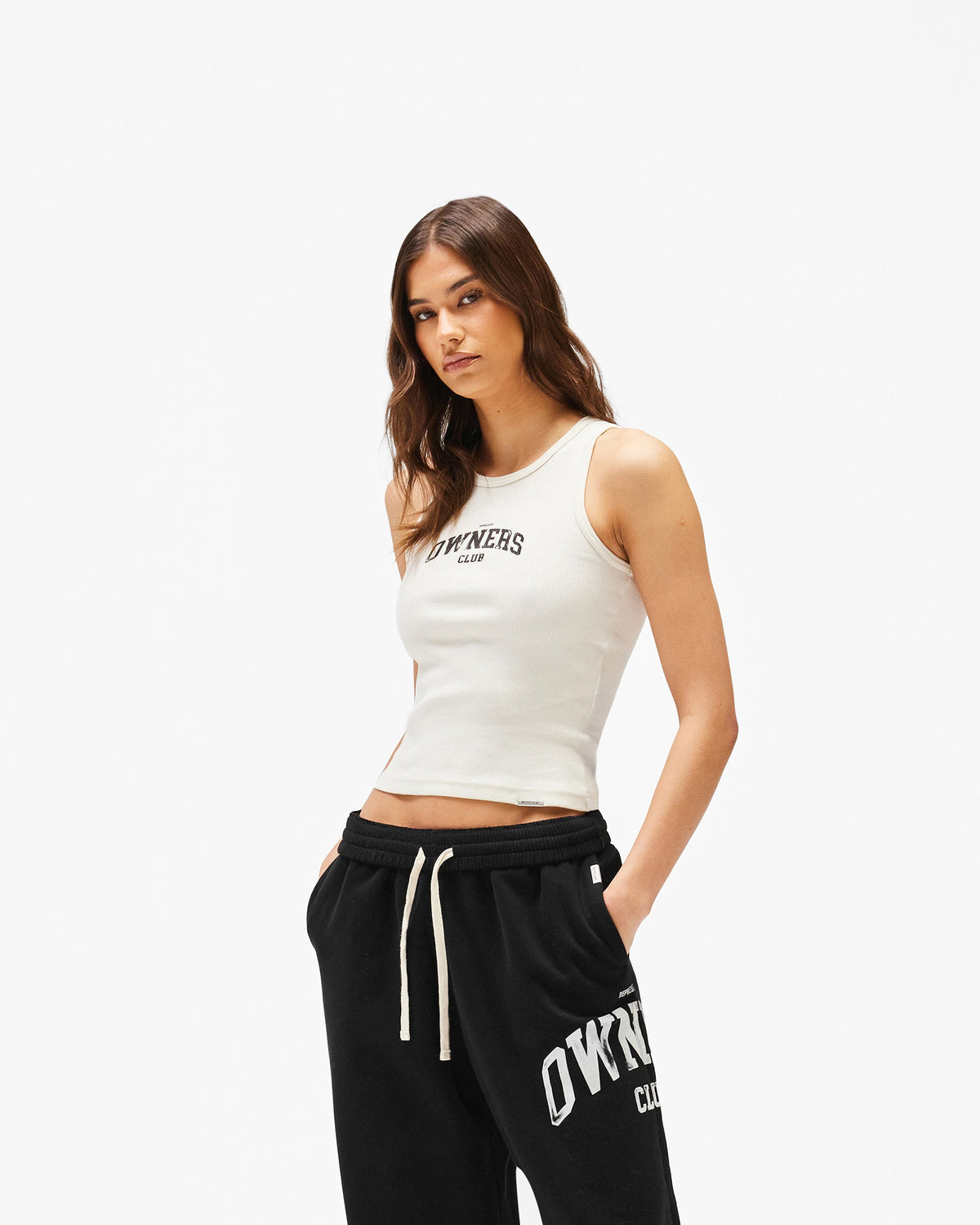 REPRESENT Represent Owners Club Rib Vest - Chalk