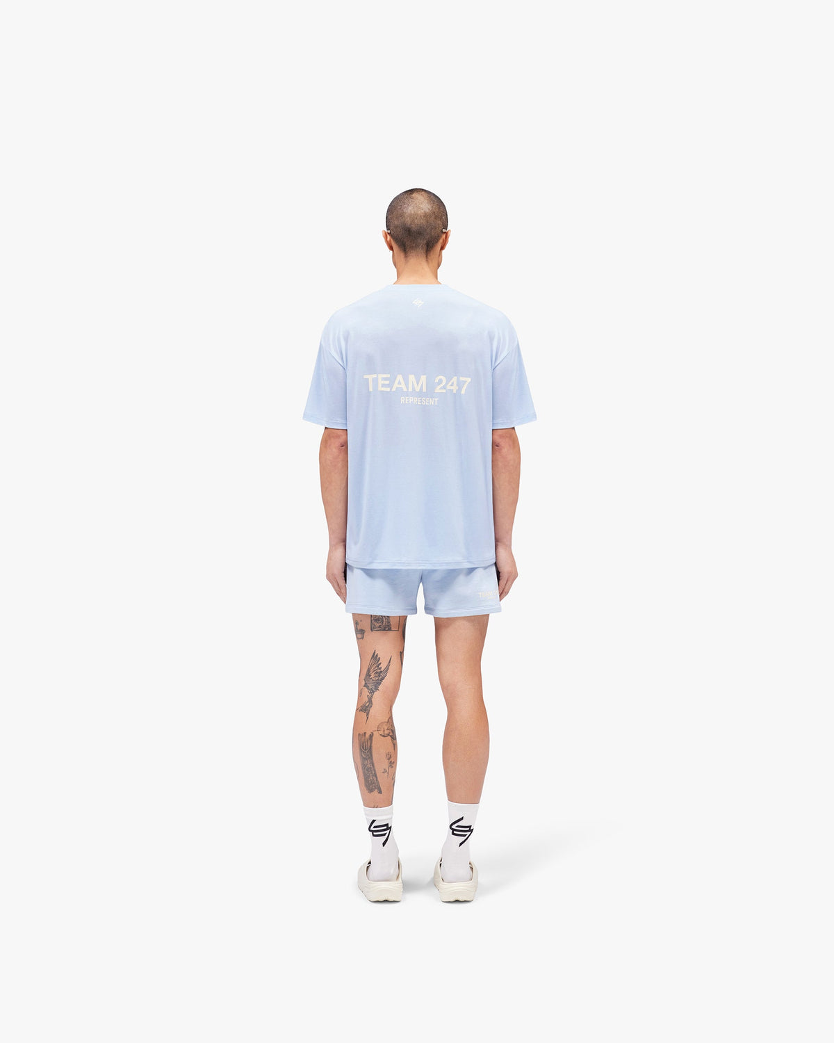 REPRESENT Team 247 Oversized T-Shirt - Glacier
