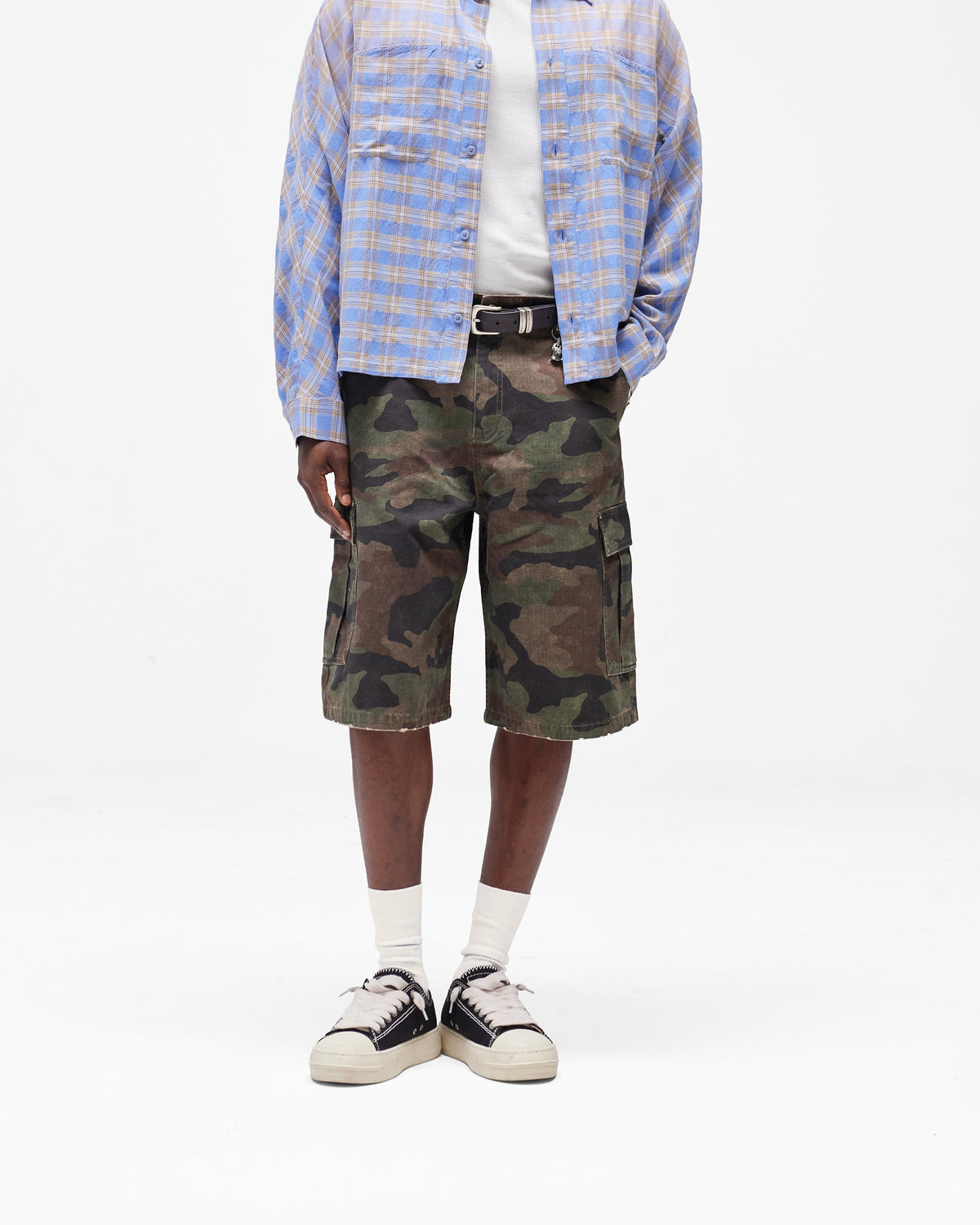 REPRESENT Camo Cargo Short - Camo