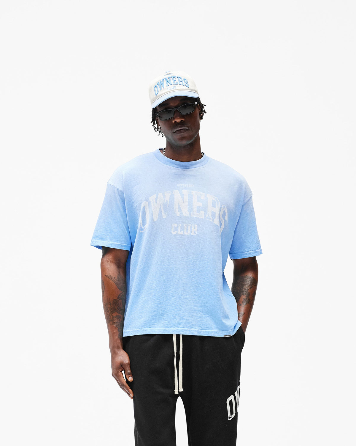 REPRESENT Represent Owners Club T-Shirt - Sky Blue