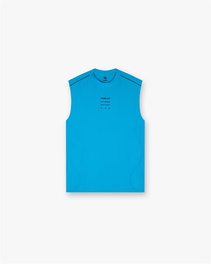 REPRESENT 247 Trail Tank - Electric Blue