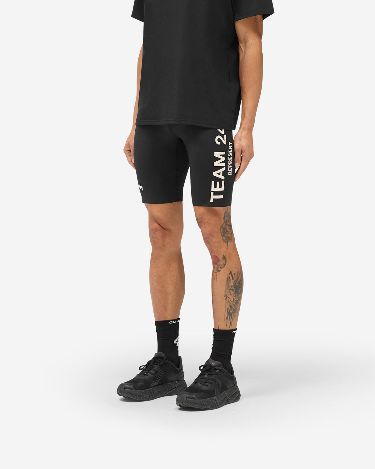 REPRESENT Team 247 Half Tight - Black