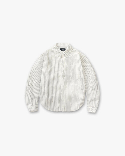 REPRESENT Torn Shirt - Flat White