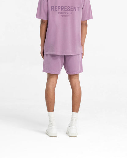 REPRESENT Represent Owners Club Shorts - Mid Purple